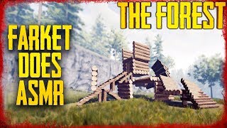 ASMR WHILE BUILDING A HOUSE  The Forest [upl. by Jannery]