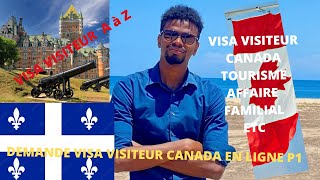 Comment créer un Compte Clégc pour visa Canada  partie 1 [upl. by Rhea]