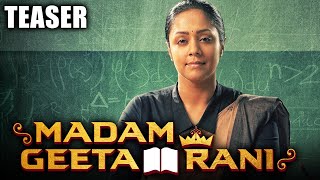 Madam Geeta Rani Raatchasi 2020 Official Teaser Hindi Dubbed  Jyothika Hareesh Peradi [upl. by Siubhan]