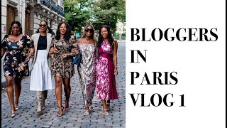 BLOGGERS IN PARIS VLOG 1  MONROE STEELE [upl. by Eduam289]