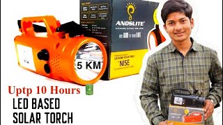 Andslite Nano Rechargable Led torch [upl. by Mazur830]