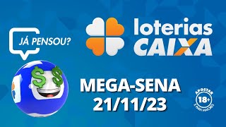 Resultado da MegaSena  Concurso nº 2658  21112023 [upl. by Jeanie]