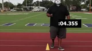 🔥14 Year Old Runs a 428 40 Yard Dash💨💨💨 [upl. by Animas]