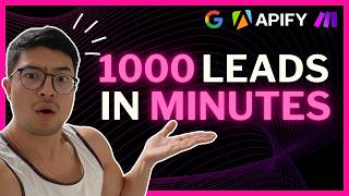 Build Your Own Scraper and Generate 1000s of Quality Leads in Any Niche in MINUTES [upl. by Ees]