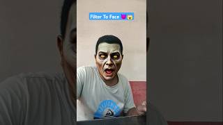 Filter Laga Diya 😱😅 filter youtubeshorts funny shorts [upl. by Emolas]