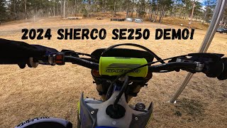 SHERCO DEMO DAY 2024 SE250 [upl. by Umberto]