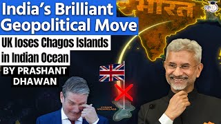 Indias Brilliant Geopolitical Move  UK Loses Chagos Islands in the Indian Ocean [upl. by Eibba]