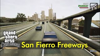 San Fierro Freeway Drive  GTA San Andreas  Definitive Edition [upl. by Ased]