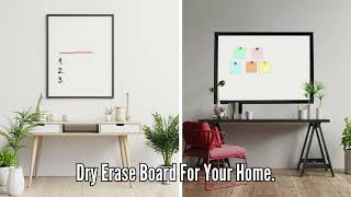 Custom White Dry Erase Board [upl. by Sivartal]