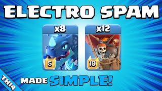 UNSTOPPABLE TH14 Attack Strategy for EASY 3 Stars Clash of Clans clashofclans [upl. by Namara]