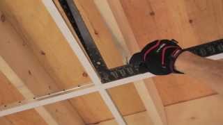 RONA  How to Install Suspended Ceiling [upl. by Nilad]