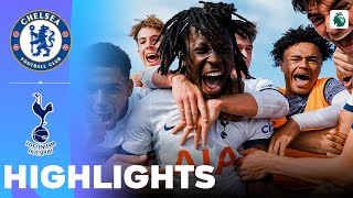 Chelsea vs Tottenham  What a Game  Highlights  U18 Premier League 28102023 [upl. by Hiett]