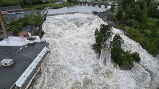 ☂️Ekstremværet quotHansquot i Hønefoss og Ringerike august 2023 [upl. by Ralina]