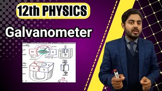 Galvanometer class 12  12th class physics  kpk punjab federal sindh balochistan board [upl. by Ased158]