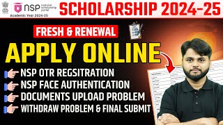 NSP Scholarship 202425 Apply  NSP 202425 Fresh amp Renewal Apply Online  NSP Form Fill Up 202425 [upl. by Parlin]