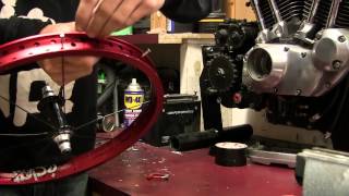 How to lacebuild a bikebmx wheel [upl. by Aronson]