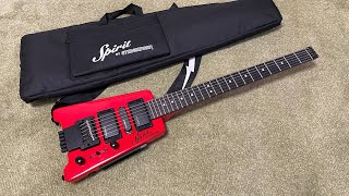 UNBOXING  STEINBERGER Spirit GTPRO DELUXE NO DEMO [upl. by Ecilahc]