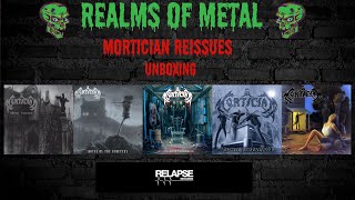 Mortician Vinyl Reissues from Relapse Records  Unboxing [upl. by Gorman455]