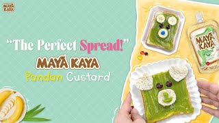 MAYA KAYA Pandan Custard  The Perfect Spread [upl. by Fraase]