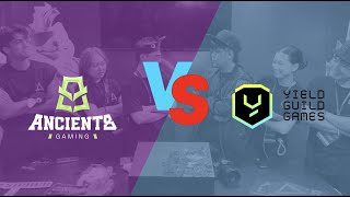 The ultimate battle between Ancient8 Gaming ⚔️ Yield Guild Games who you got [upl. by Doss]