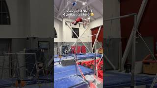 I tried a banned gymnastics move 💀 the “deTh loop” 😳 gymnast gymnastics sports olympics fail [upl. by Sola178]