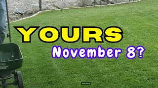 How To Have A Beautiful November Lawn  Delay Dormancy [upl. by Chemarin]