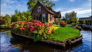 HOLLAND 🇳🇱  DESA GIETHOORN  VENICE NYA BELANDA [upl. by Mechelle868]