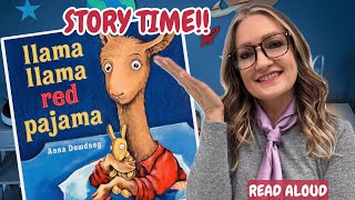 Llama Llama Red Pajama  Anna Dewdney  Bedtime Story  Ms Holly Cares [upl. by Htrahddis]