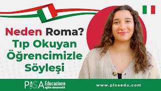 UniCamillus Üniversitesinde 4 Sınıf Tıp Öğrencimiz Adar ile Söyleşi  Neden Roma Romada Yaşam [upl. by Scherle]