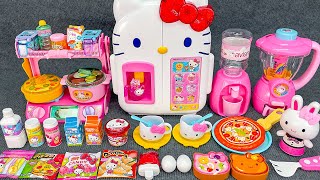 61 Minutes Satisfying with Unboxing Cute Pink Ice Cream Hello Kitty Smart Refrigerator Review Toys [upl. by Alano]