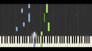 Childhood Memory  Bandari  Piano tutorial [upl. by Sachiko]