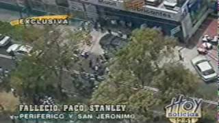 Cobertura de muerte de Paco Stanley en vivo Televisa y tv Azteca [upl. by Sadoff]