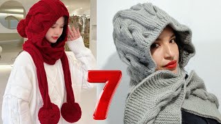 tutorial de gorra coreana modelo número 7 tejido a dos agujas [upl. by Assiron]