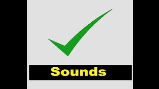 Correct Sound Effects With Drawing [upl. by Anders178]