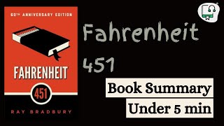 Fahrenheit 451 by Ray Bradbury Audiobook summary [upl. by Yrellav]