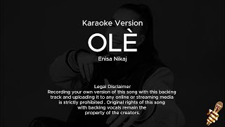 ENISA  Olé World Cup Song Karaoke Version [upl. by Nonnad84]