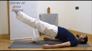 EJERCICIOS PARA LA ESPALDA  2 asanas para fortalecer lumbares [upl. by Hsekin]