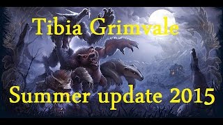 Tibia Grimvale summer update 2015 wereboarwerewolfwerebadger PL by BoleqxTV [upl. by Eitteb202]