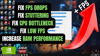 How To Fix FPS Drops and Stuttering in Games  Optimize Your PC for Gaming gamelag fpsdrop [upl. by Delanos]