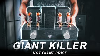 HighEnd GIANT KILLER Audiophile Tube Amplifier Youve NEVER Heard [upl. by Notnilc]