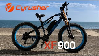 Cyrusher XF900 fat tire EBike review 4k [upl. by Runstadler]