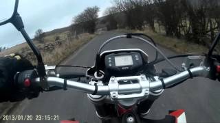 swm 650 r test ride [upl. by Nnaer829]