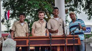 Celebrando el día de la marimba costarricense en el Benemérito Colegio Agropecuario de San Carlos [upl. by Absalom]