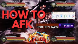 HOW TO AFKMACRO FRUIT BATTLEGROUNDS [upl. by Shorter]