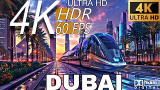 DUBAI 4K™  DOLBY ATMOS 2160P  HDR 60FPS ULTRA HD [upl. by Ahsito]