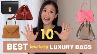 10 Best Low Key Luxury Handbags designer bags worth buying Loewe Hermes Louis Vuitton [upl. by Osborn936]