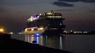 Norwegian Joy Night Time Sail Away [upl. by Sundstrom399]