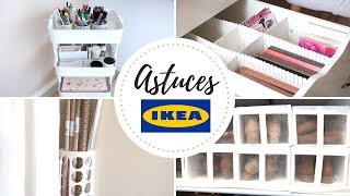 8 astuces de rangement spécial IKEA [upl. by Eahcim382]