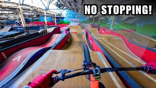 Riding All Lines at MONSTER Indoor Bikepark [upl. by Malvia]