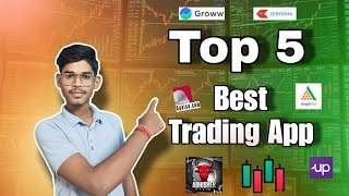 Top 5 Best Trading Apps in India 👆 Start Investing TodayIndian Brokers  Investment and trading [upl. by Ire]